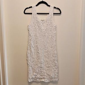 Banana Republic | White Lace Sleeveless Dress 12